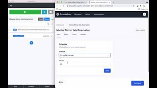 Browserflow  Monitor Yelp Reservations [upl. by Papotto]