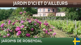 Jardins dici et dailleurs  Rosendal  Stockholm  Suède [upl. by Ailero]