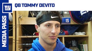 Tommy DeVito on Challenges for Week 16  New York Giants [upl. by Moreno]