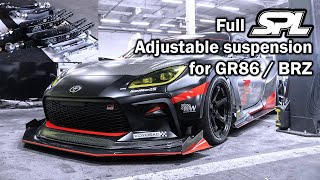 BRZ GR86 Suspension by SPL Parts [upl. by Etteiluj]