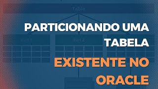 Particionando uma tabela existente no Oracle Database [upl. by Anelej197]