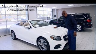 New Changes  2018 MercedesBenz E 400 4MATIC® Cabriolet from Mercedes Benz of Arrowhead [upl. by Sucy129]