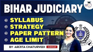 Bihar Judiciary Syllabus  Bihar Judiciary Preparation  Bihar Judicial Services Examination [upl. by Trebornhoj]