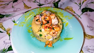 Cous Cous di pesce 🐟🍤 [upl. by Jabon]