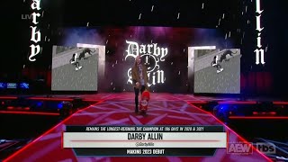 Darby Allin Hometown Entrance AEW Dynamite Jan 4 2023 [upl. by Lebasy]