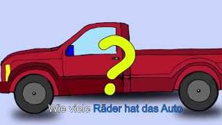 Wie viele Räder hat das Auto  Karaoke Version  Kinderlied zum Mitsingen  Yleekids [upl. by Onit]