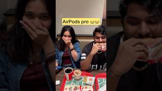 airpods 2024 foryou food funnycomedy masti trend bloopers [upl. by Justina]