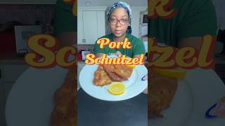 Pork Schnitzel porkrecipe germanfood easyrecipe cookingvideo shorts texykitchen [upl. by Mcmullan]