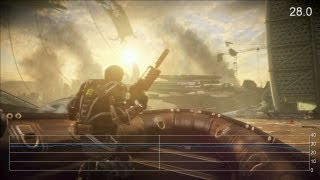 Killzone Mercenary SetPiece FrameRate Tests [upl. by Nancee891]