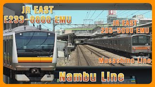 JR EAST Train Simulator  Nambu Line Rapid  Kawasaki  Tachikawa station [upl. by Ecidnacal]