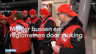 Reizigers hebben last van stakingen chauffeurs ‘Ik ben afhankelijk van de bus’  RTL NIEUWS [upl. by Mufi639]