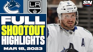 Vancouver Canucks vs Los Angeles Kings  FULL Shootout Highlights [upl. by Ariek]