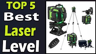 TOP 5 Best Laser Level Review 2024 [upl. by Haneen821]