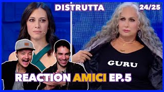 La Guru della Danza  Reaction Amici ep5 [upl. by Narbig]