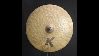 Used Zildjian 20quot K Custom Dry Light Ride  2106g [upl. by Nikolai106]