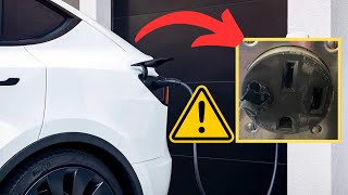 1450 amp EV Charging Outlet Installation Warning [upl. by Aitan487]