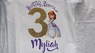 EASY Birthday Shirt DIY NO CRICUT MACHINE HANDMADE SHIRT [upl. by Aneerol]