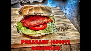 Spicy Pheasant Sandwich w sous vide [upl. by Niasuh]