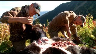 How to Skin and Butcher a Black Bear with Steven Rinella  MeatEater [upl. by Oiruam649]