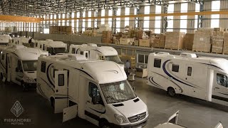 Fabricación de Motorhomes Autocaravanas Campers y Casas Rodantes  Pierandrei Motors [upl. by Yi313]