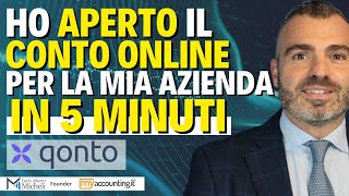 Ho Aperto Il Conto Online Per La Mia Azienda In 5 Minuti [upl. by Erskine]