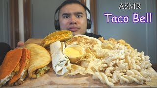 ASMR Taco Bell  EXTREME CRUNCH SOUND NO TALKING [upl. by Amjan]