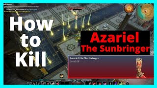 V Rising Azariel The Sunbringer  Full Fight with Tips [upl. by Yenor]