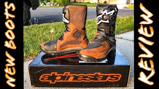 Alpinestars Belize Drystar ADV Motorcycle Boots  Review Pt 1  Sizing amp Fitment  Size 10 [upl. by Irdua]