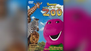 Vamos Al Zoologico Con Barney 2001  DVD [upl. by Tizes]