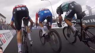 Inside the Peloton Giro dItalia Sprint Finish Sagan vs Demare [upl. by Okun471]