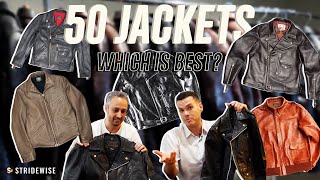 He Owns 50 Leather Jackets heres his top 5 [upl. by Annaitat]