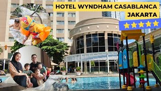 HOTEL DEKAT MALL KOTA KASABLANKA  HOTEL WYNDHAM CASABLANCA hoteljakarta staycation wyndham [upl. by Halivah745]