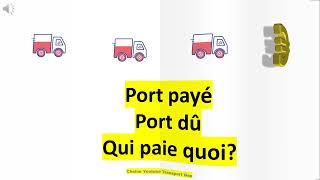 Port payé Port dû Qui paye quoi Audio Shorts bac pro transport Révisions [upl. by Ayenet]