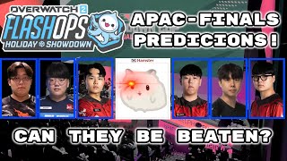 Overwatch APAC Flash Ops Holiday Showdown Finals Preview  Predictions [upl. by Eniamzaj982]