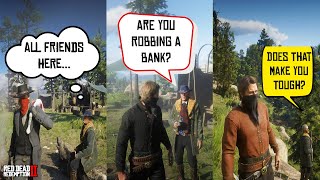 Hosea Reacts to Bandana All Dialogues  RDR2 [upl. by Haonam800]