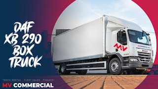 Ready to Deliver DAF 290 XB Box  MVCommercialcom [upl. by Ardnuek]