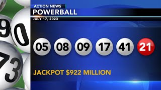 Powerball Results Winning numbers drawn for 900 million lottery jackpot [upl. by Imot]