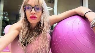 Stability Ball  Fitness ball workout and rehabilitation  swissball gymball stabilityball [upl. by Grier]