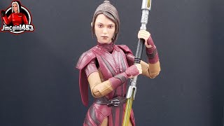 Star Wars The Black Series 6 Inch Bastila Shan Gaming Greats 21 Review [upl. by Anaujal]