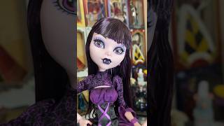 ✨Fixing Frightfully Tall Elissabat Monster High Hair✨ monsterhigh dolls hairtutorial [upl. by Nidia]