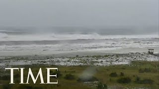 Watch Hurricane Michael approach Panama City Florida  TIME [upl. by Aicena]