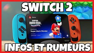 La Switch 2 est officielle  Toutes les infos et rumeurs sortie spécificités techniques [upl. by Wittie966]