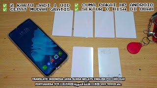 Cara Duplikat Kartu Akses Hotel Apartemen Lift Boomgate Dan Lainnya Cuma Pakai HP Android [upl. by Nirrej]