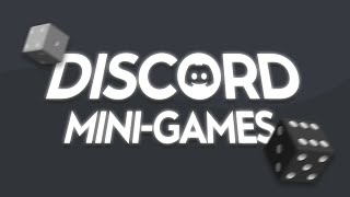 TOP 5 Discord MiniGames BOTS 2021 [upl. by Elfrida]