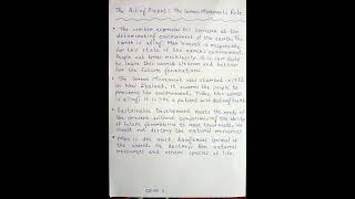 Class 11 English Hornbill Chapter 5 The Ailing Planet The Green Movements Role byNani Palkhivala [upl. by Caylor341]