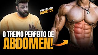 3 EXERCÍCIOS QUE VÃO MUDAR SEU ABDÔMEN series repetições e mitos [upl. by Knowling]