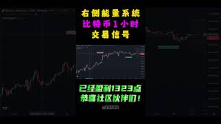 11月24日军长社区右侧能量系统，比特币和以太坊1小时级别信号提示 shorts 军长 tradingview tradingview策略 [upl. by Collyer865]