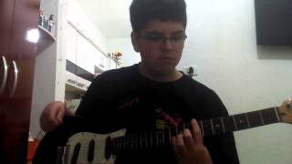 Dance of Death Iron Maiden aula de guitarra [upl. by Thalia340]