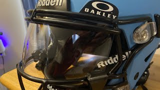 How to Oakley Pro Shield Visor on Riddell Speedflex OBJ Facemask [upl. by Apps862]