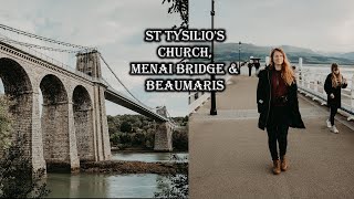 Exploring MENAI BRIDGE once the largest suspension bridge in the world Anglesey North Wales [upl. by Mas]